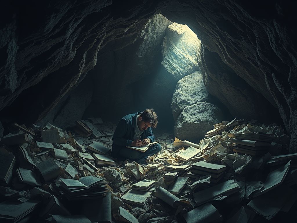 From Cave to Creativity: The Writer’s Path
